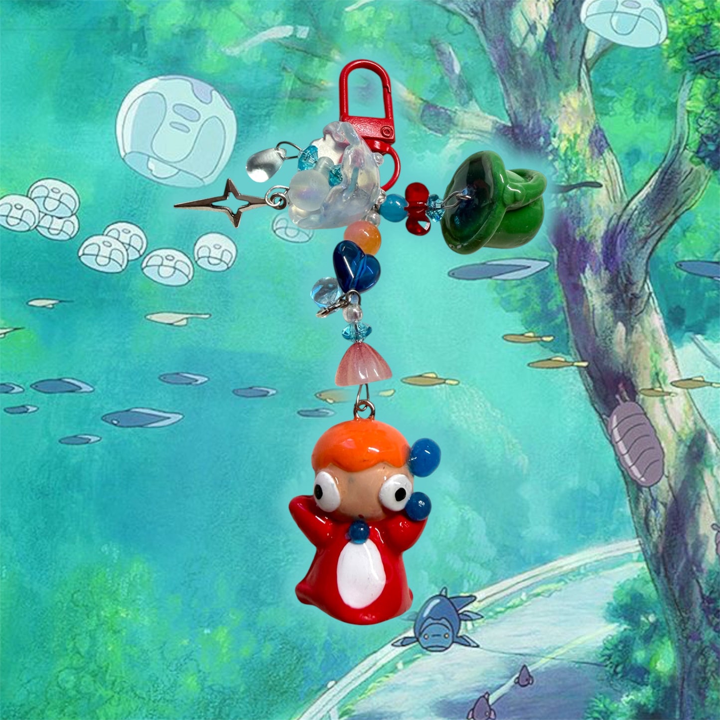 Ponyo Inspire Keychain