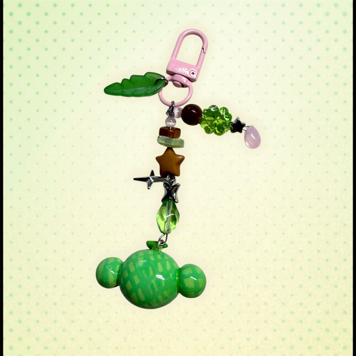 Monkey Melon Keychain