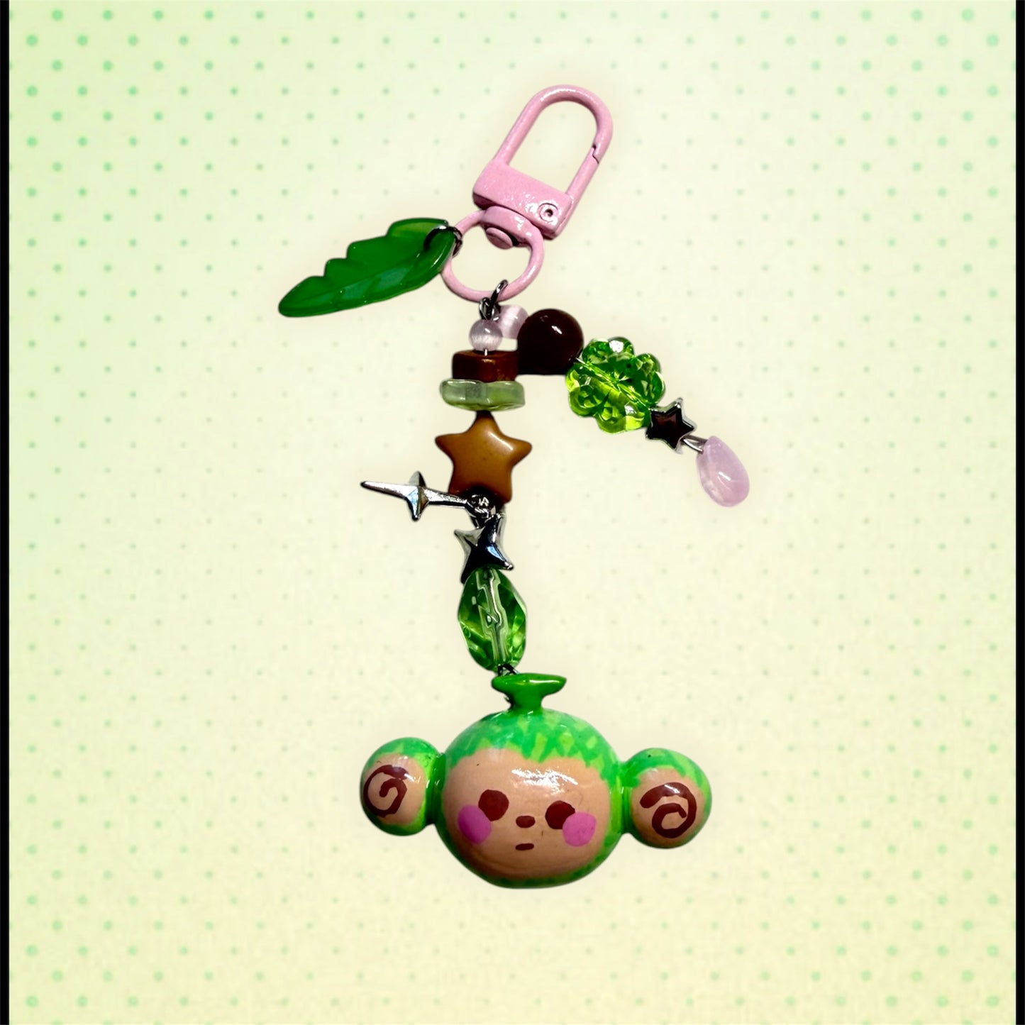 Monkey Melon Keychain