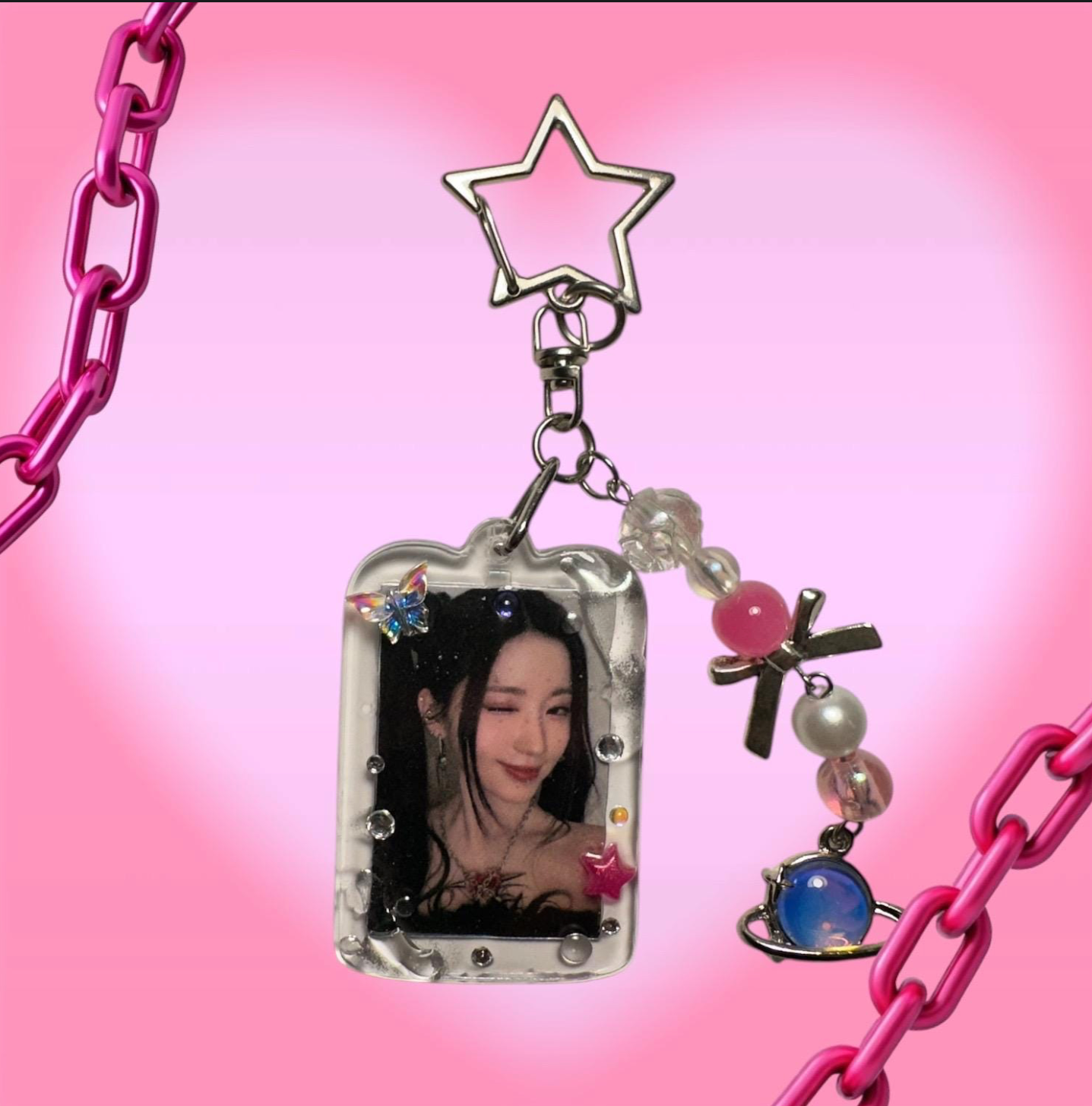 Babymonster Asa Sheesh inspired keychain