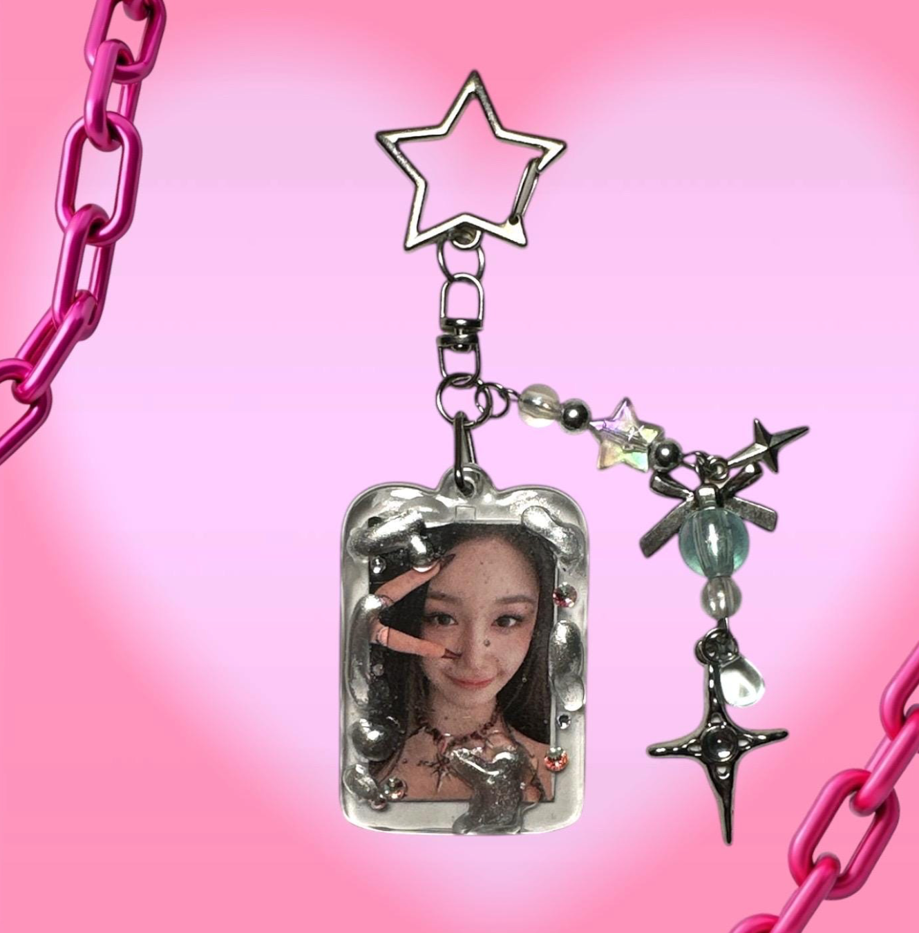 Babymonster Pharita Sheesh inspired keychain