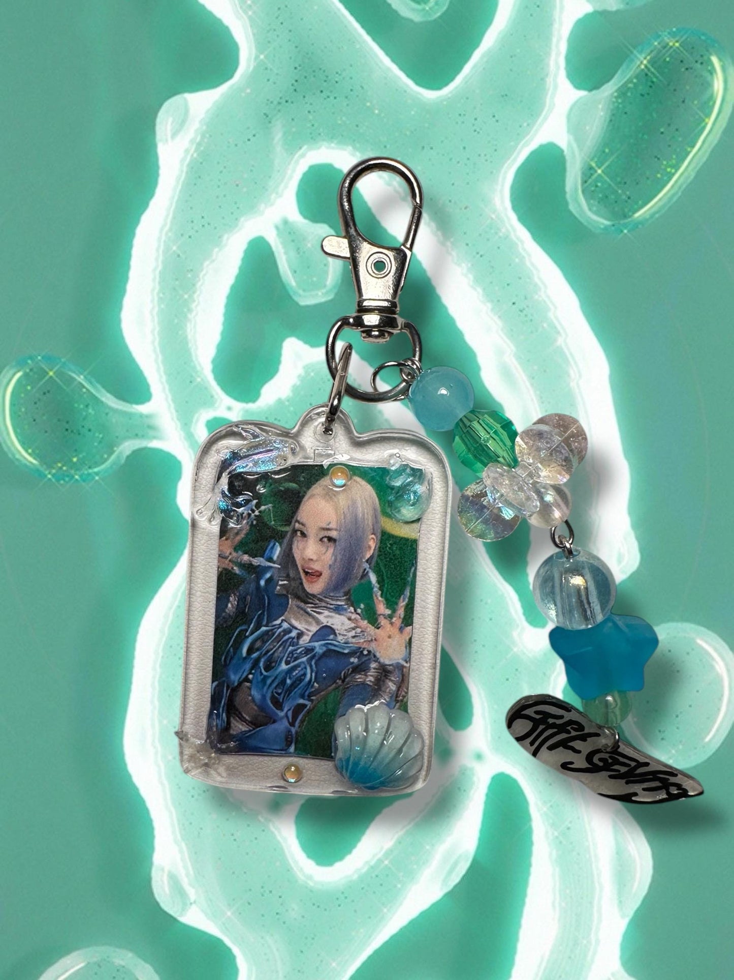 Xg Xtradinary Girls Jurin GRL GVNG inspired keychain