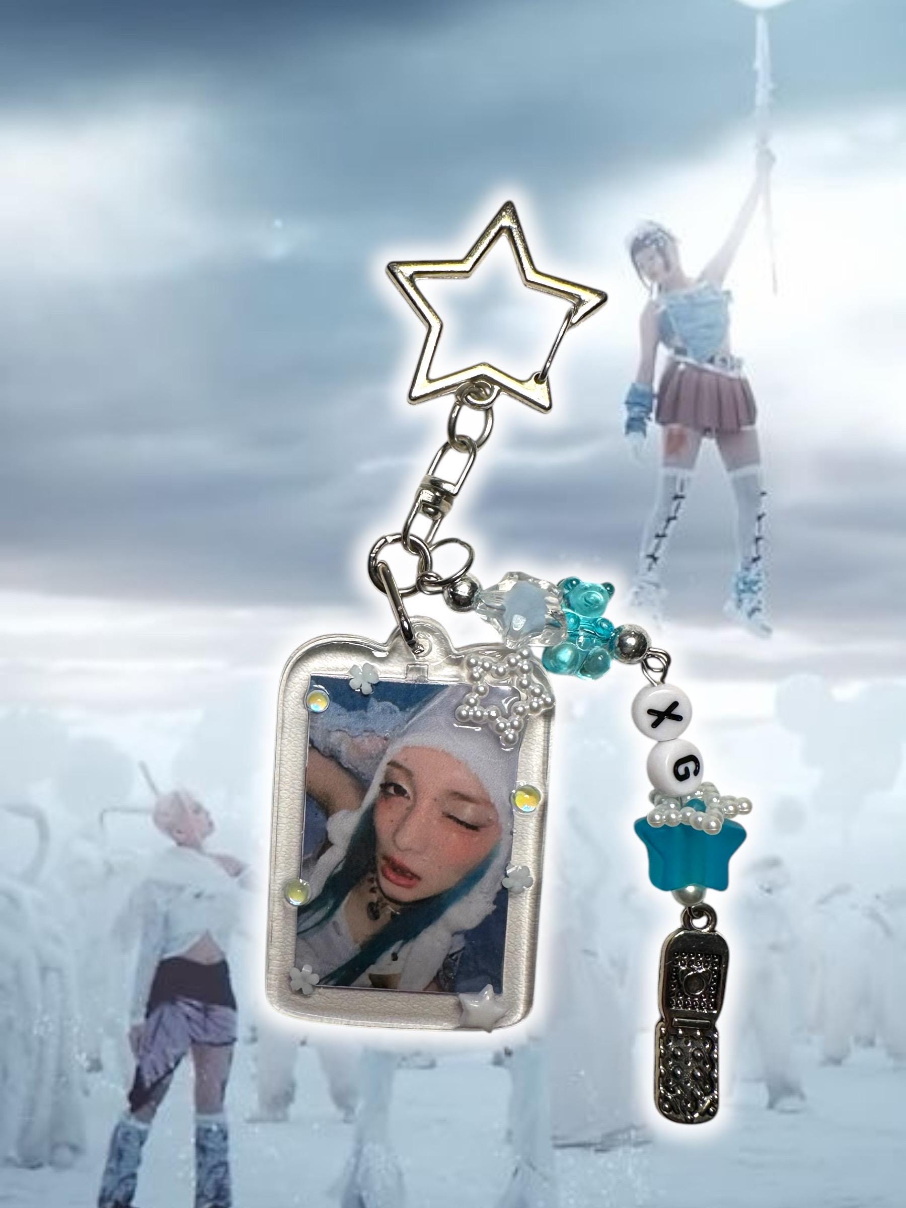 Xg Xtradinary Girls Jurin Shooting Stars inspired keychain