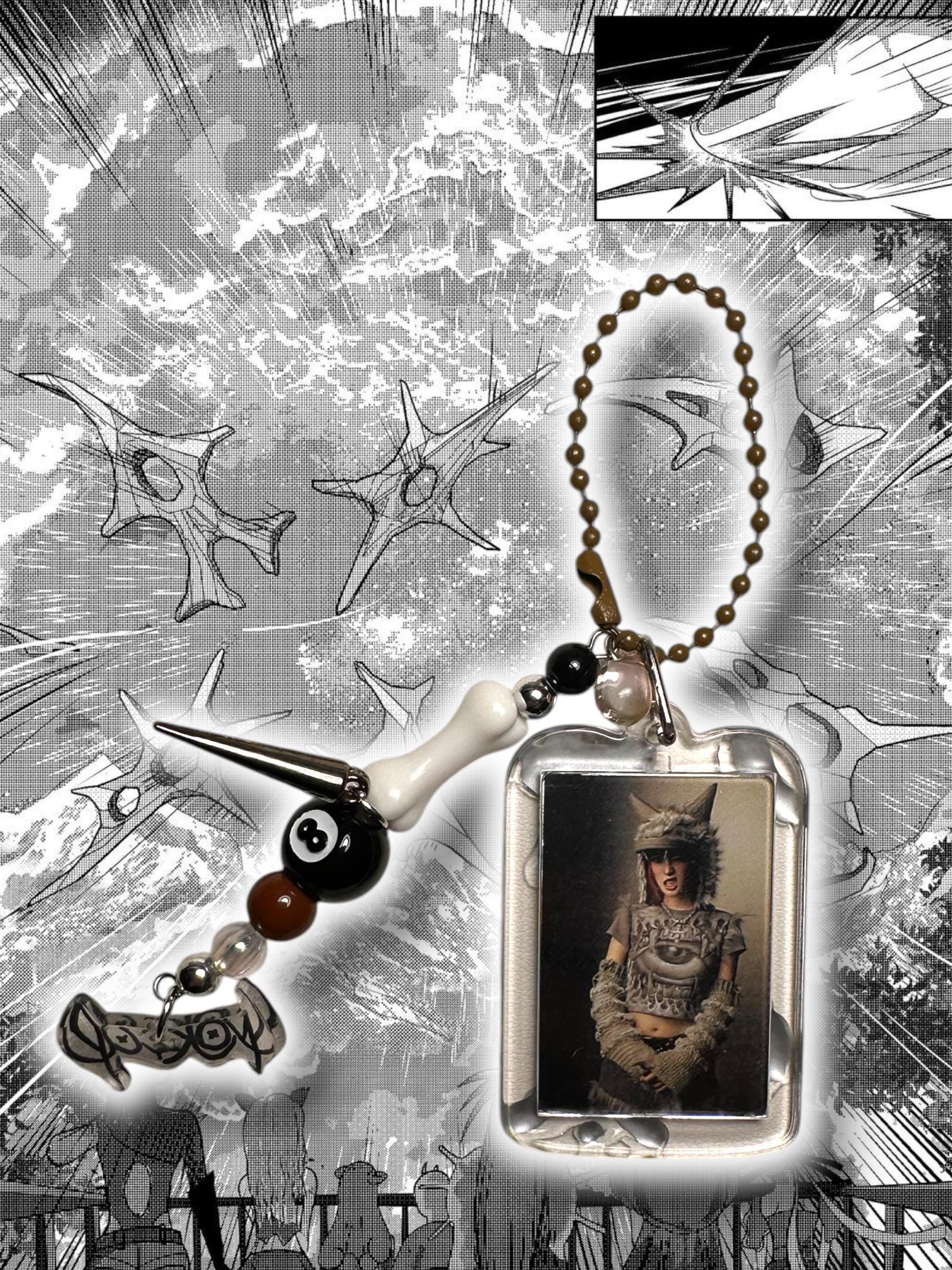 XG Xtradinary Girls Jurin Woke up inspired keychain