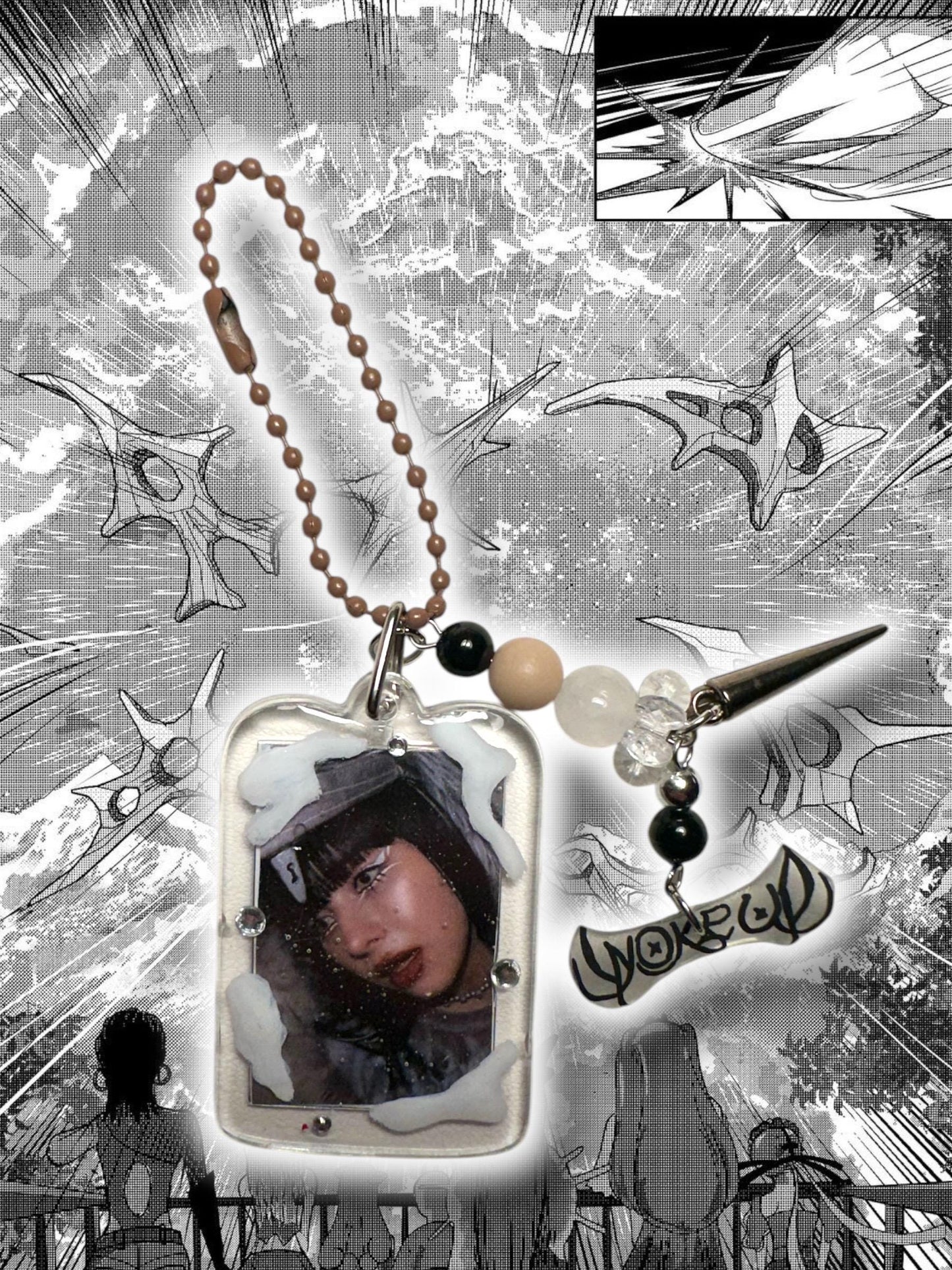 XG Xtradinary Girls Maya Woke up inspired keychain