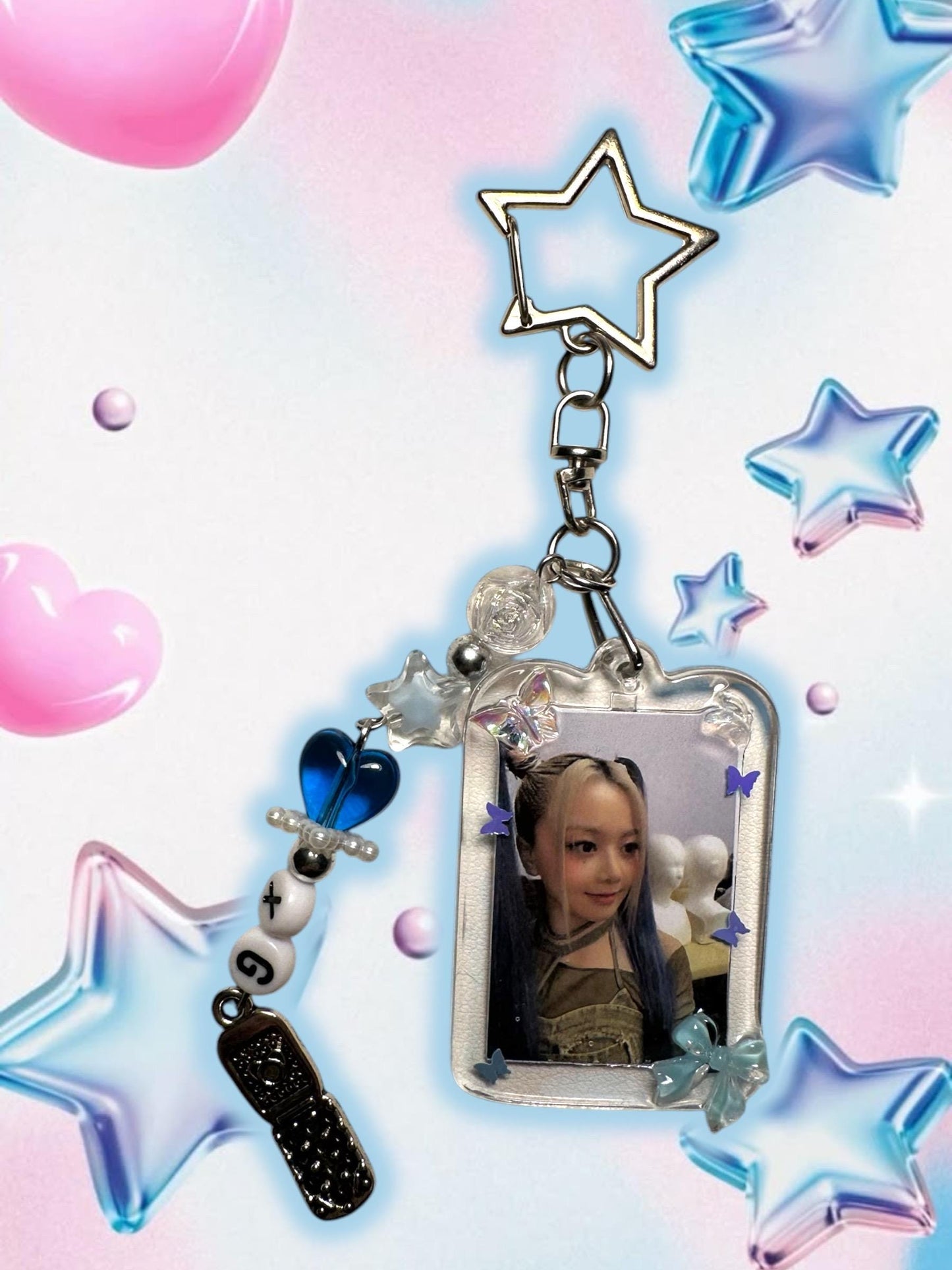 Xg Xtradinary Girls Hinata Shooting Stars inspired keychain