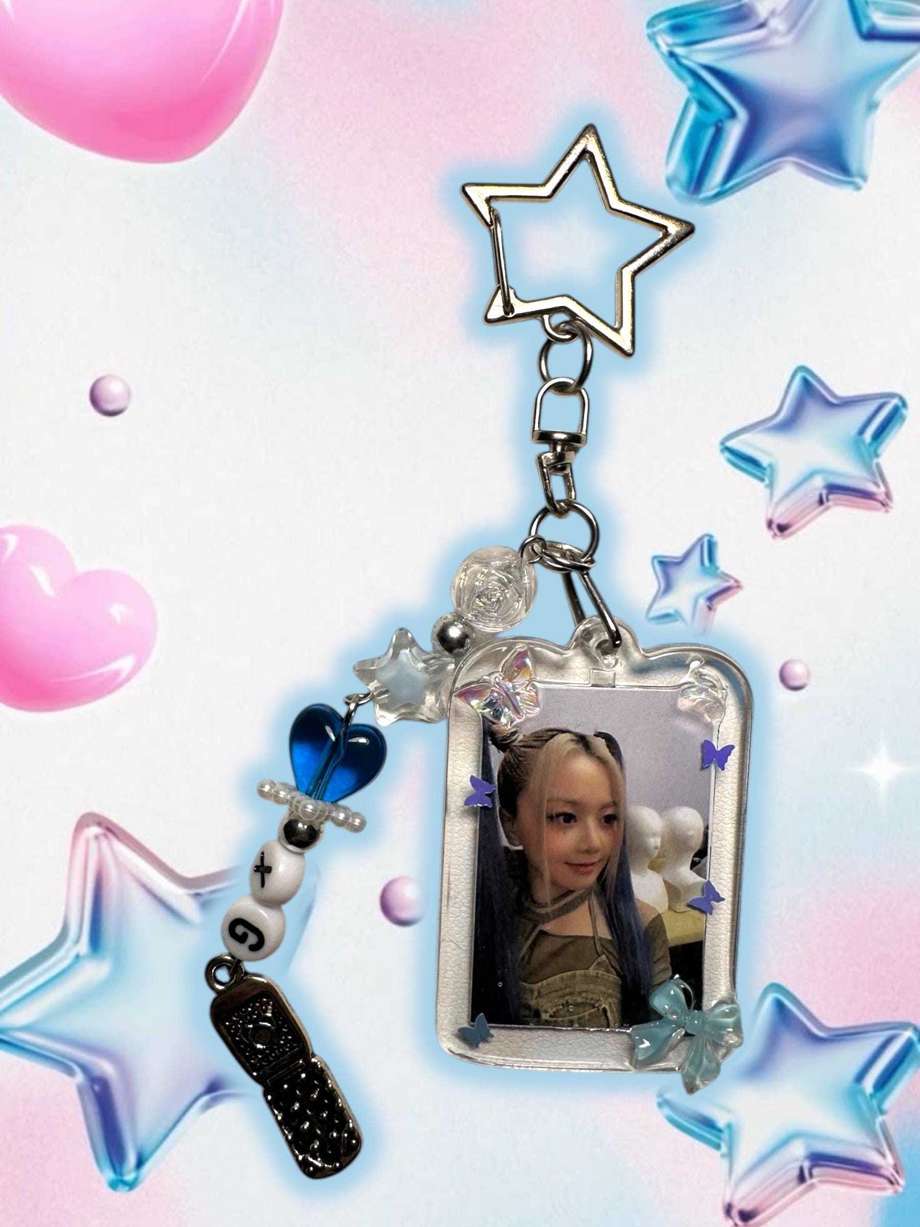 Xg Xtradinary Girls Hinata Shooting Stars inspired keychain