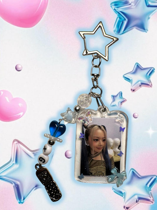 Xg Xtradinary Girls Hinata Shooting Stars inspired keychain