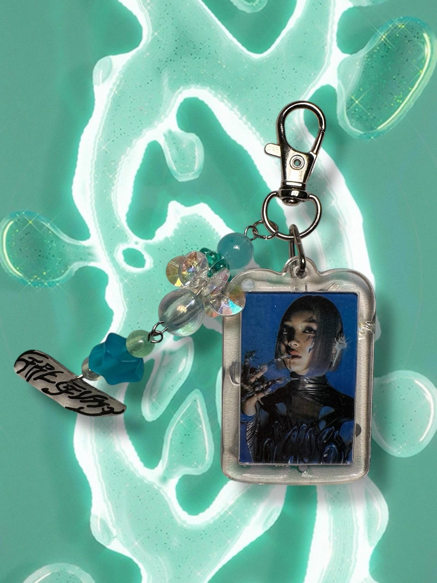 Xg Xtradinary Girls Jurin GRL GVNG inspired keychain