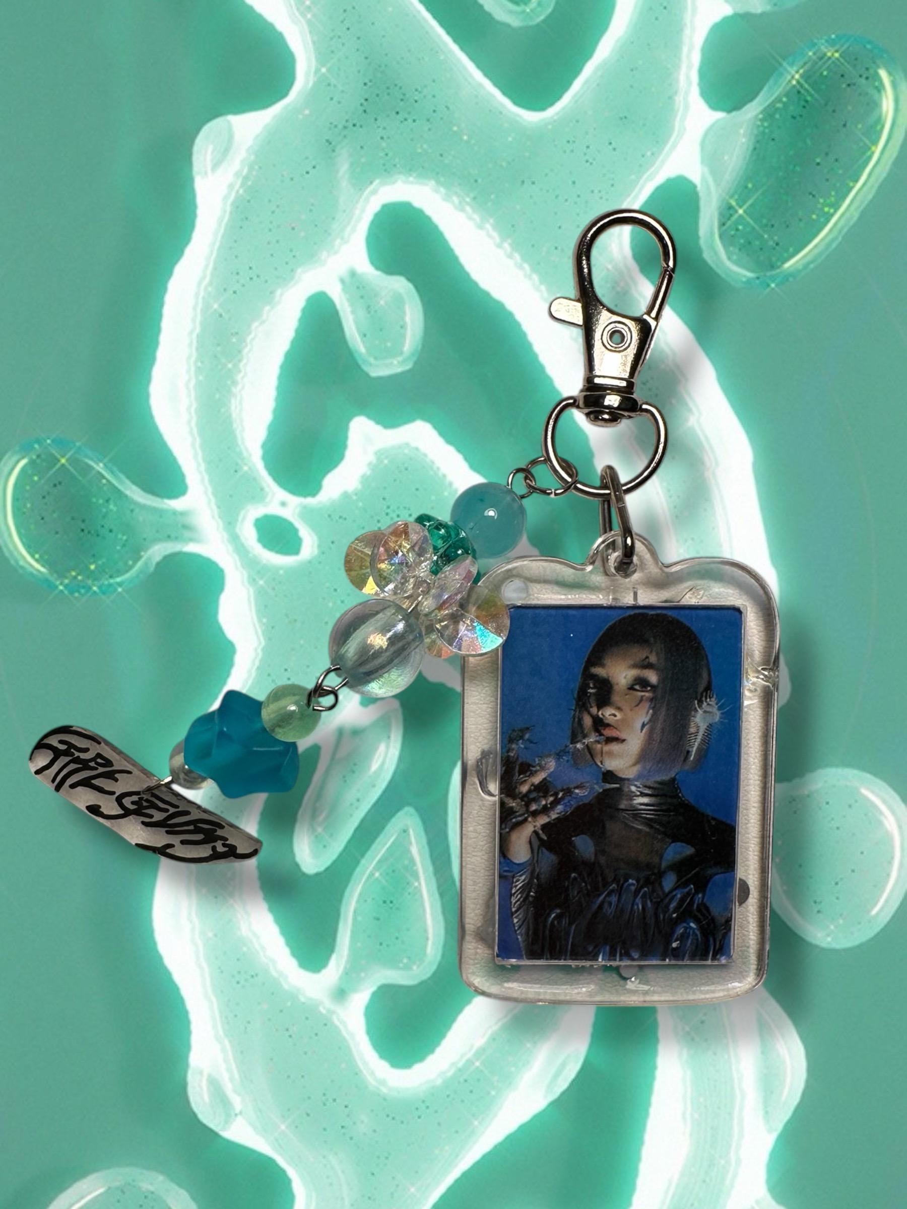 Xg Xtradinary Girls Jurin GRL GVNG inspired keychain