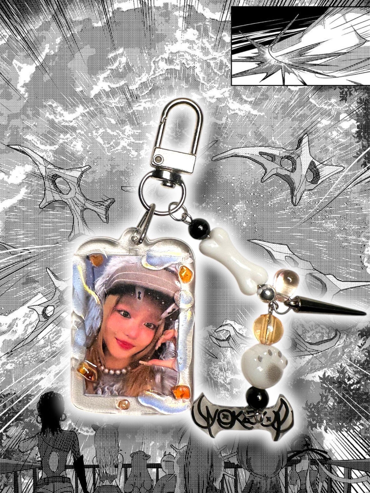 XG Xtradinary Girls Juria Woke up inspired keychain